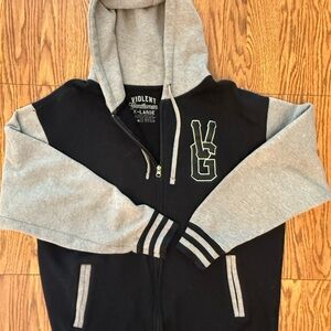 Violent Gentlemen Hockey Club Collegiate Zip-Up Hoodie
